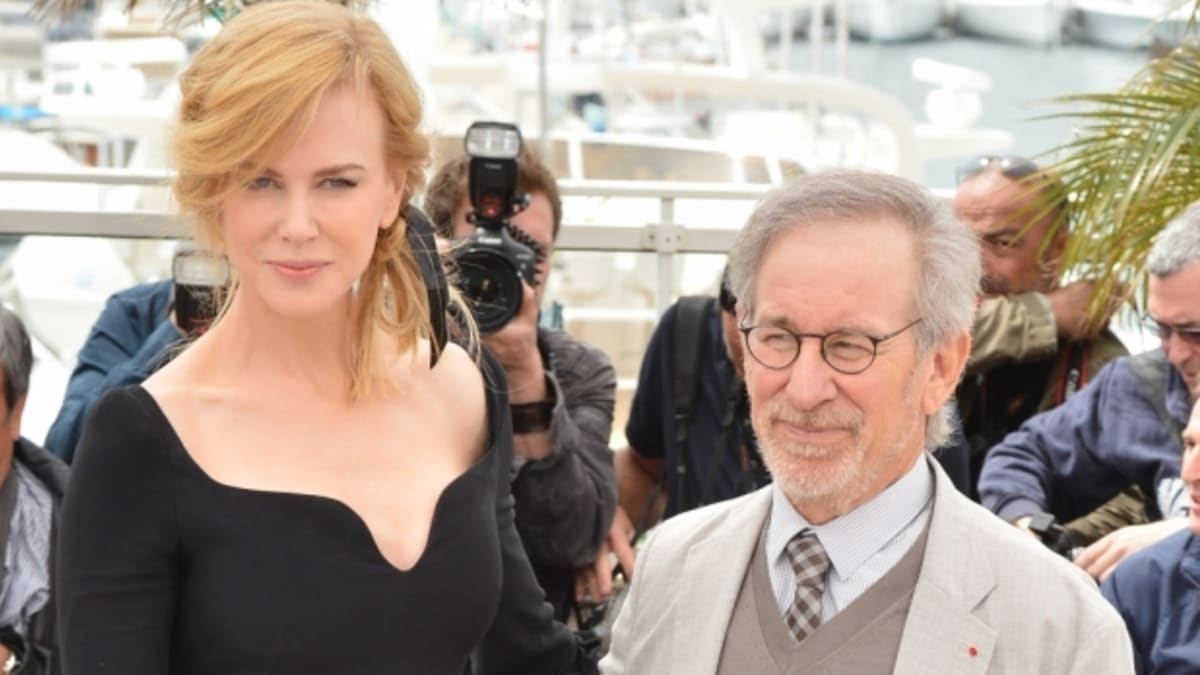 Nicole Kidman s předsedou poroty Stevenem Spielbergem