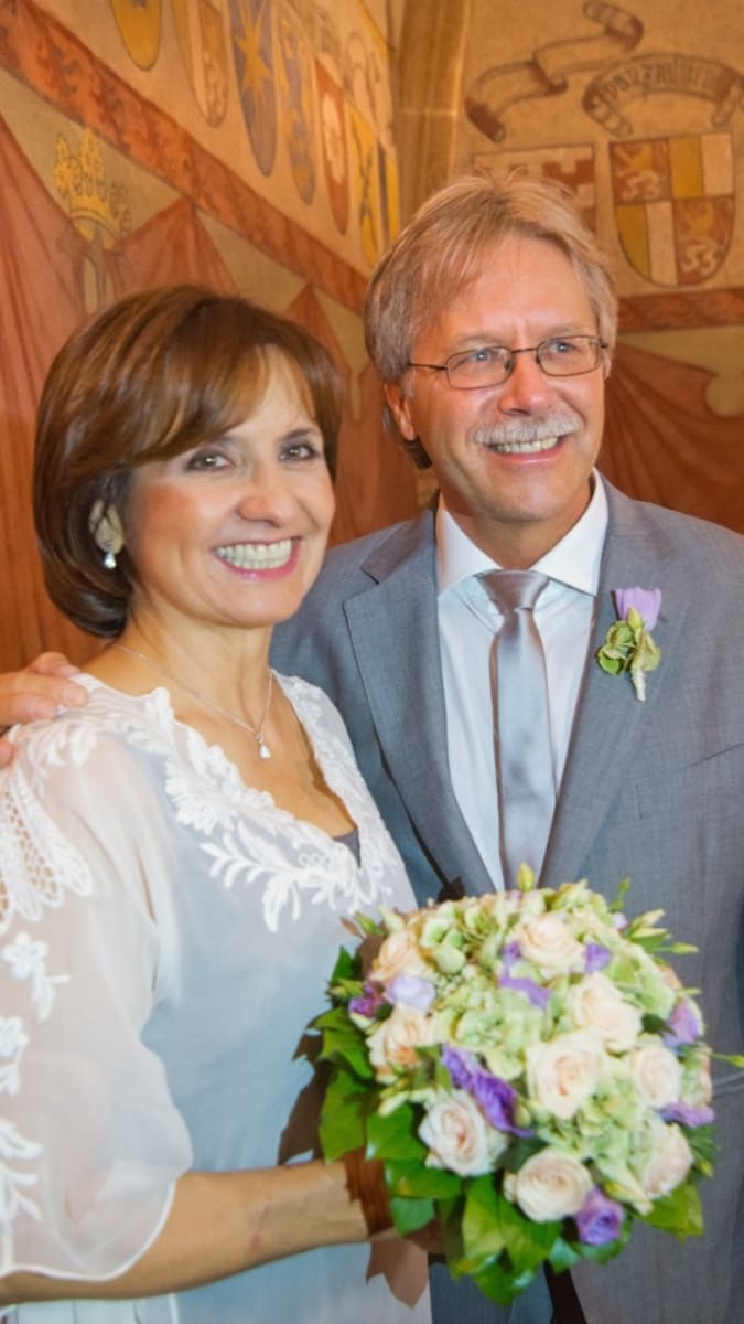 Veronika Freimanová a Vladimír Bouček se vzali letos začátkem září