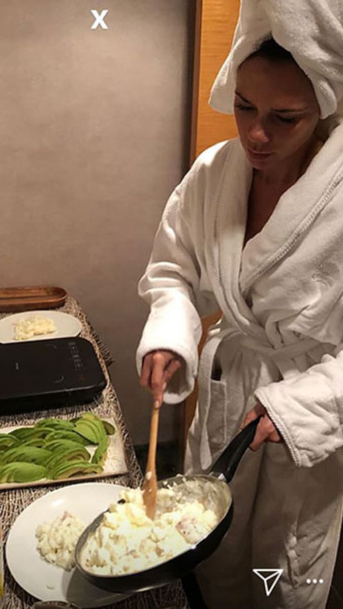Victoria Beckham a její vaření