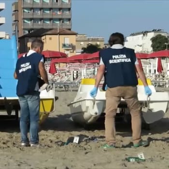 Policejní vyšetřování po napadení polského páru v Rimini