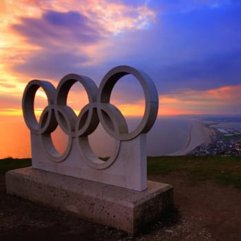 Ilustrační foto: olympijské kruhy