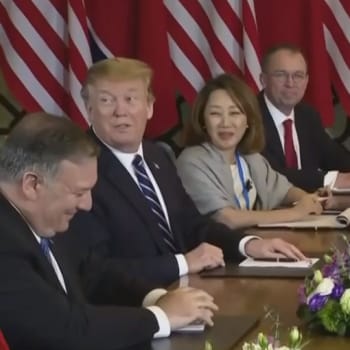Trump - Kim summit Hanoj foto youtube