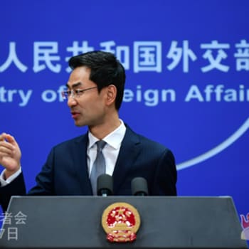 Mluvčí čínského ministerstva zahraničí Keng Šuang