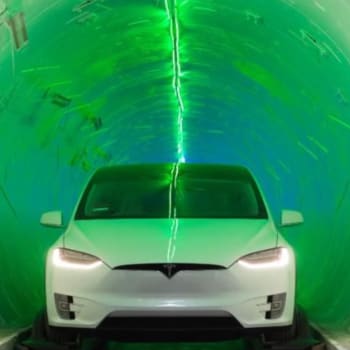 Ilustrační foto: tunel pro autonomní vozidla
