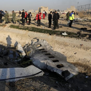 Nehoda letadla v Íránu