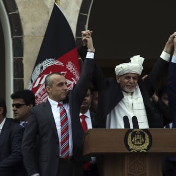 Ašraf Ghaní oslavuje inauguraci prezidentem Afghánistánu