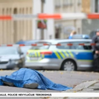 Střelba v německém městě Halle