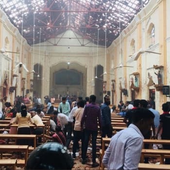 Útok na kostel na Srí Lance
