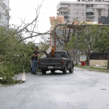 Hurikán Maria zanechal na Portoriku značné škody