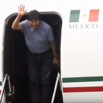 exprezident Morales v Mexiku