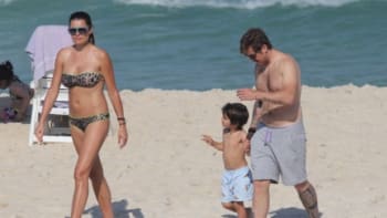 Sexy Šeredová na pláži v Riu: Pozor, Gigi si ji hlídá!