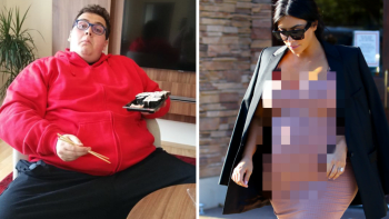 FOTO: Souboj v těžké váze. Kdo má teď větší břicho? Kim Kardashian, nebo Fatty?