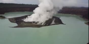 Další sopka v Tichomoří ohrožuje tamní obyvatele