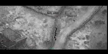 VIDEO: Pentagon zveřejnil videa z útoku na vůdce Islámského státu!