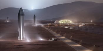 Musk představil nejnovější raketu. Do půl roku by měla letět do vesmíru a v příštím roce dopravovat lidi na Měsíc a Mars