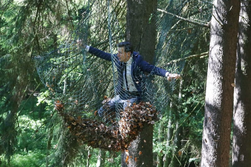 Polda Michal Bříza chtěl být v lese sám!
