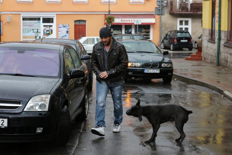 Thomas Castello se svým milovaným psem