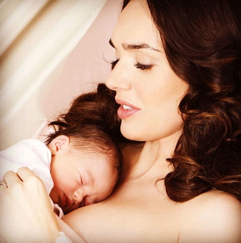 Tamara Ecclestone s svou novorezou dcerou Sophií