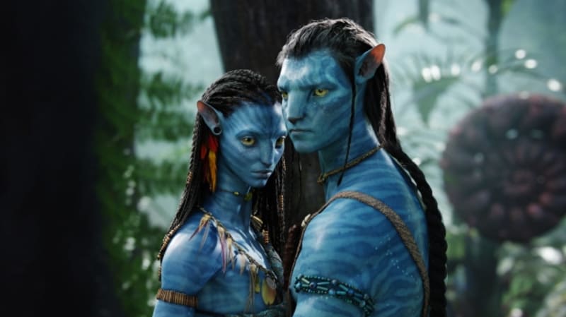 Avatar - Jake Sully a Neitiri se do sebe zamilují