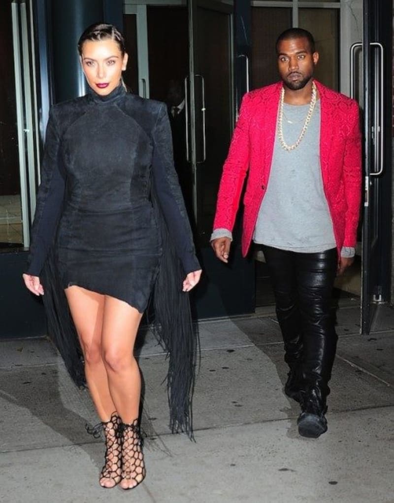 Kim Kardashian s rapperem Kanye Westem