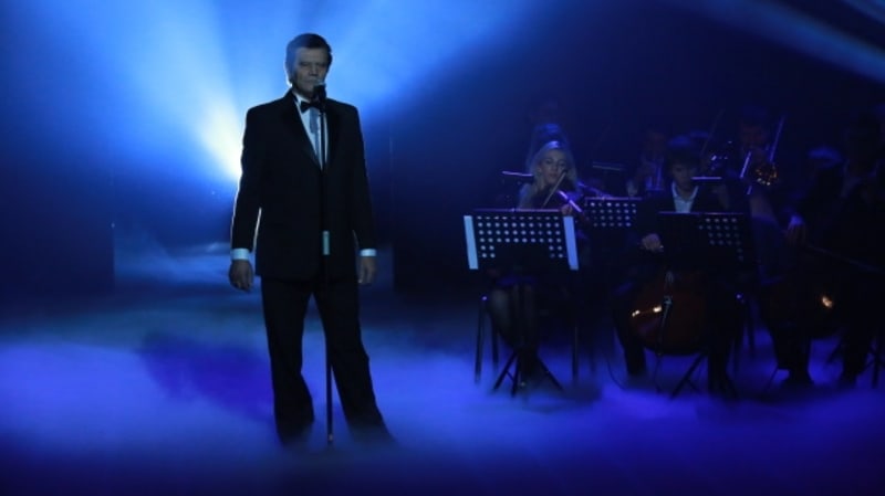 Jozef Pátrovič v semifinále třetí řady Talentu.