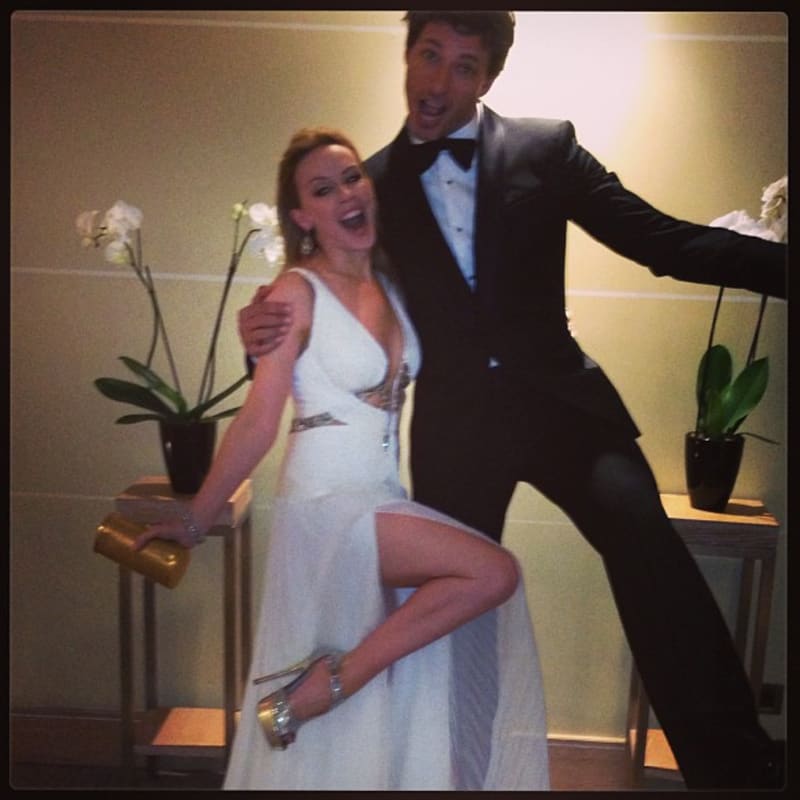 Kylie Minogue s přítelem, Andresem Velencoso