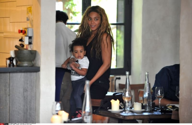 Beyoncé má svou dceru Blue Ivy sebou na turné