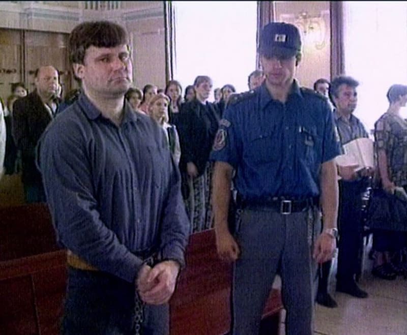 Jiří Kajínek během soudního slyšení