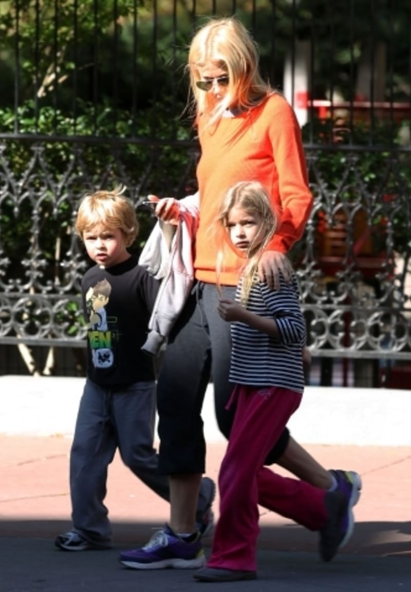 Gwyneth Paltrow s dcerou Apple a synem Mosesem