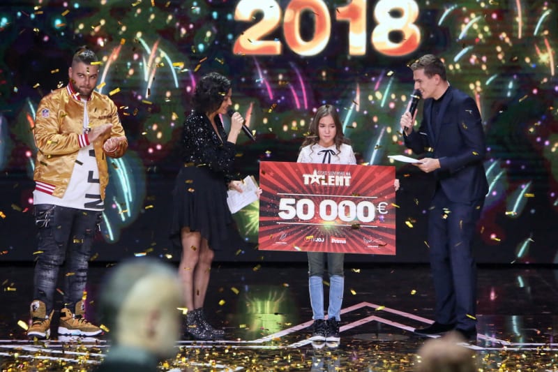 Vítězkou Česko Slovensko má talent je Nikoleta Šurinová