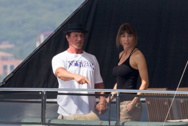 Sylvester Stallone s manželkou Jennifer Flavin