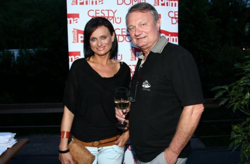 Jiří Adamec se svou ženou Janou