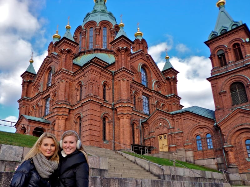 Sandra Parmová si zajela na výlet do Finska za sestrou