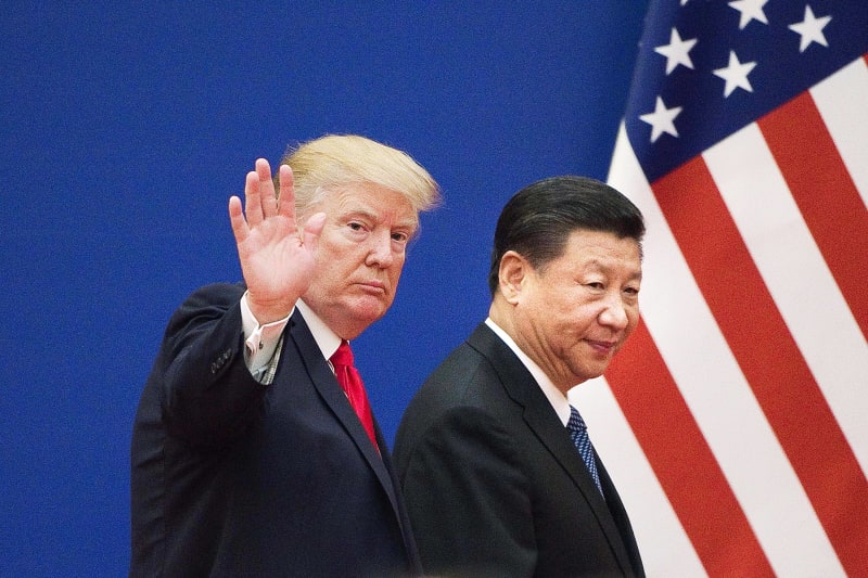 Si Ťin-pching a Trump