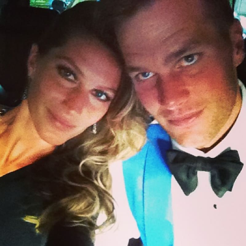 Gisele Bündchen s manželem hráčem amerického fotbalu Tomem Bradym