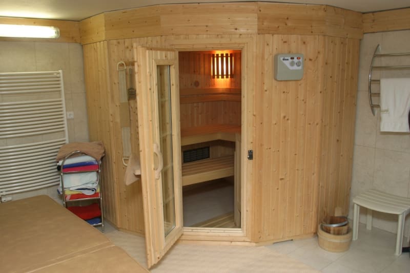 Sauna má též své místo v domě Heleny Vondráčkové