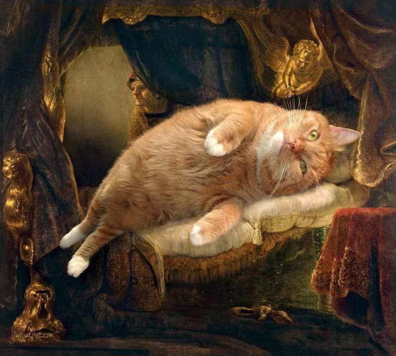 Rembrandt by asi nikdy nečekal, že místo krásné děvy se v posteli objeví Zarathuštra.