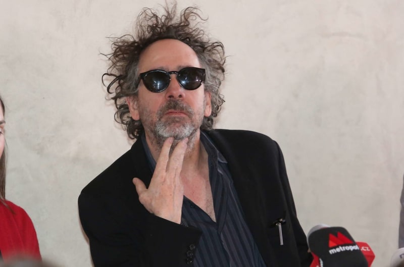 Tim Burton je typický excentrický umělec