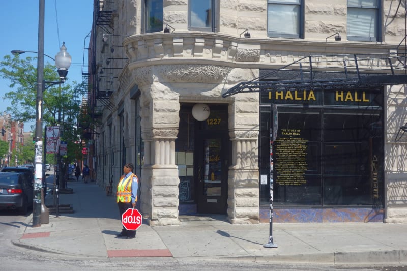 Thalia Hall, postavena dle Státní opery v Praze. Chicago, USA