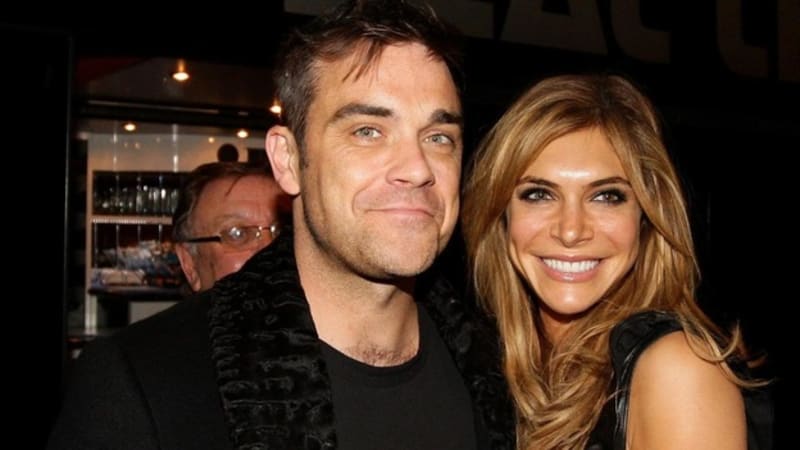 Robbie Williams s manželkou
