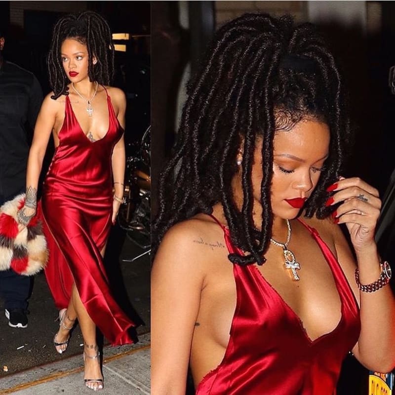 Rihanna na červeném koberci
