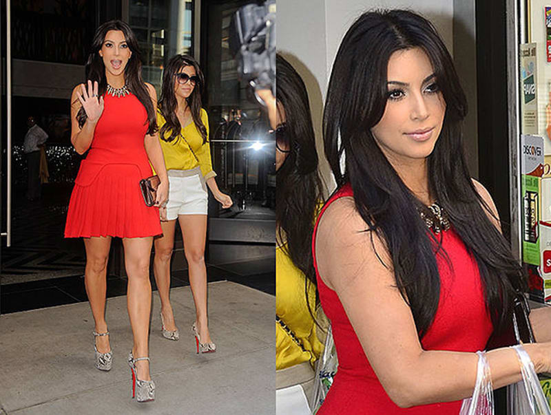 Kim Kardashian ale navlékla šaty o rok dříve a nevypadala v nich tehdy vůbec špatně!
