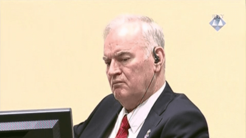 Tribunál v Haagu rozhodl: Bývalý bosenskosrbský generál Ratko Mladić dostal doživotí