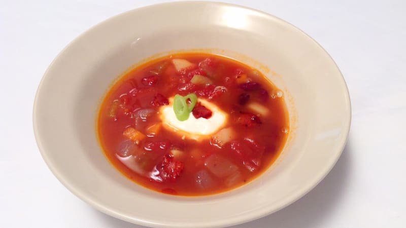 Prostřeno: Mexická rajčatová polévka