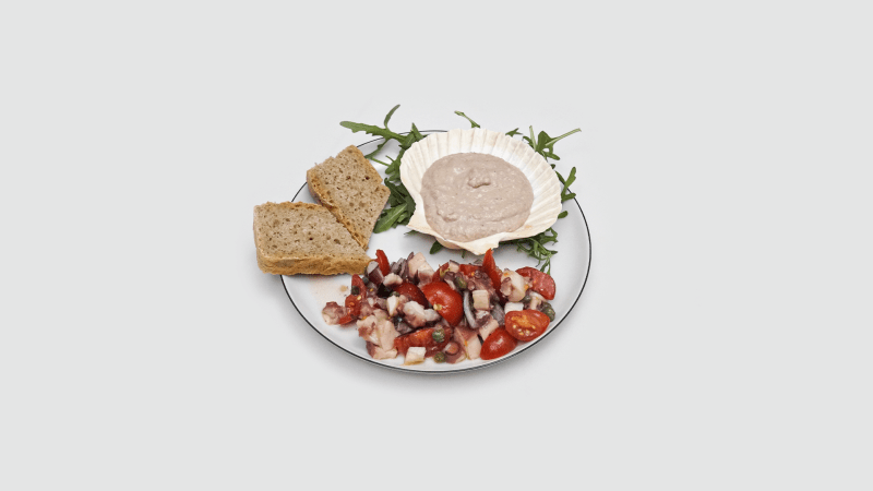 Prostřeno: Riblja pašteta a hobotnica na salatu