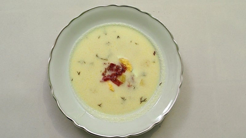 Prostřeno: Bílá velikonoční polévka