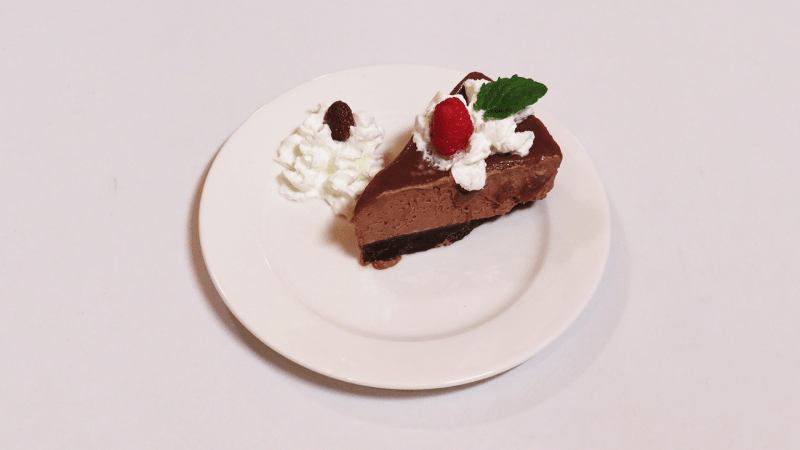 Prostřeno: Nepečený čokoládový cheesecake