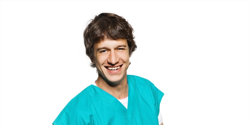 Martin Kraus hraje v seriálu zubaře Davida Grábnera