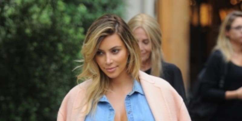 Kim Kardashian se konečně po porodu ukázala na veřejnosti