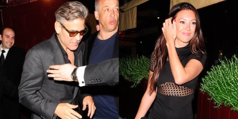 George Clooney a Monika Jakisic
